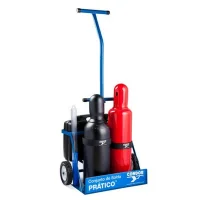 Conjunto de Solda Ppu-Gas Oxigenio e Acetileno com Garrafas Pequenas Condor/Esab 407350