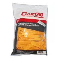 Cunha para Nivelamento Piso e Revestimento 50pc Vermelha Cortag 60694