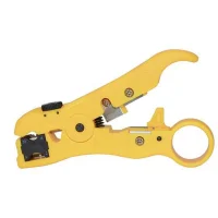 Descascador de Fio Coaxial Rotativo Ajustavel Para Cabos RG59 RG11 RG7 RG6 e Outros Hikari HK-312