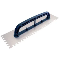 Desempenadeira de Aco Dentada Cabo Plastico 480X120MM Thompson 673