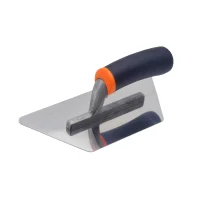 Desempenadeira de Aco Inox Chanfrada Pro Para Efeitos Decorativos Tigre 2133-0