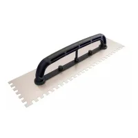 Desempenadeira Plastica Lisa Azul 300X180MM Thompson 1462