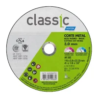 Disco de Corte Classic Para Metal 4.1/2X1/8X7/8" Norton AR302