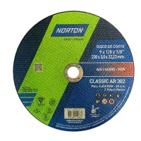 Disco de Corte Classic para Metal 9X1/8X7/8" Norton AR302
