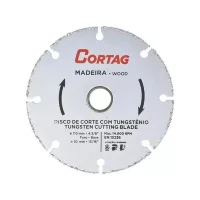 Disco de Corte de Tungstenio Para Madeira USO Em Serra Marmore 110X20MM Cortag 61346