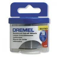 Jogo Disco de Corte para Metal 20 Pecas Reforcado com Fibra de Vidro para Micro Retifica 1.1/4" Dremel 426B