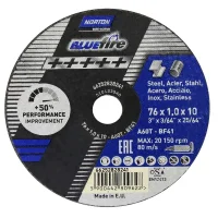 Disco de Corte para Cortadora 76X1X10MM Norton