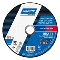 Disco de Corte para Inox 4.1/2X3/64X7/8" Norton BNA12