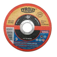 Disco de Corte para Inox Tyrolution Premium 5X1/16X7/8" Tyrolit A46R-BFP