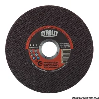 Disco de Corte para Inox Tyrolution Premium 4.1/2X0.04X7/8" Tyrolit A60R-BFP