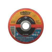 Disco de Corte Premium 2 Em 1 Para Inox e ACO Carbono 7X1/16X7/8" Tyrolit A46Q-BFXA