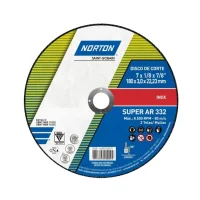 Disco de Corte Super para Inox 7X1/8X7/8" Norton AR332