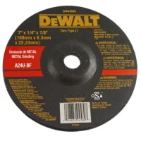 Disco de Desbaste para Metal 7X1/4X7/8" Dewalt DW44580