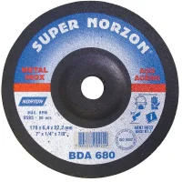 Disco de Desbaste Quantum Industrial para Metal 7X1/4X7/8" Norton BDA680
