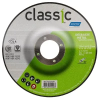 Disco de Desbaste Classic Para Metal 4.1/2X1/4X7/8" Norton BDA600