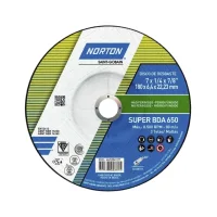 Disco de Desbaste para Refratario 7X1/4X7/8" Norton BDA650