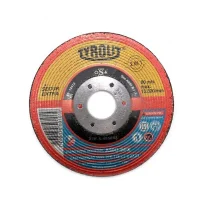 Disco de Desbaste Premium 2 Em 1 Secur para Inox e ACO Carbono 4.1/2X3/16X7/8" Tyrolit A30QBFX