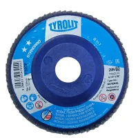 Disco de Lixa Flap Disc Basic Zirconado G60-4.1/2X7/8" Tyrolit ZA60Q-B