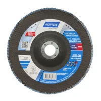 Disco de Lixa Flap Disc Curvo Grao 40 7X7/8" Norton ORIGINAL