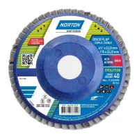 Disco de Lixa Flap Disc G40-4.1/2X7/8" Norton R822 EVOLUTION