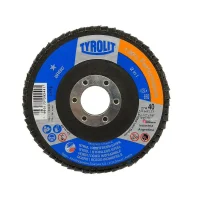 Disco de Lixa Flap Disc Basic Zirconado G120-4.1/2X7/8" Tyrolit ZA120-B