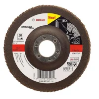 Disco de Lixa Flap Disc G60-4.1/2X7/8" Bosch 2608607323