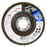 Disco de Lixa Flap Disc X421 G60-4.1/2X7/8" Bosch 2608619907
