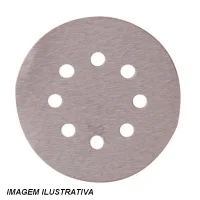 Disco de Lixa Velcro Ferro/Madeira Com Furo GRAO 120-5" Norton A219