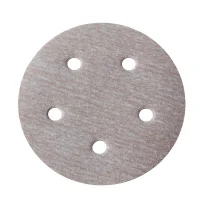 Disco de Lixa Velcro Ferro Seco Com Furo GRAO 220-6" Norton A275