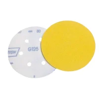 Disco de Lixa Velcro Ferro/Madeira Com Furo GRAO 40-6" Norton G125