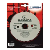 Disco de Serra Circular Widia 4.3/8X20X72D Ramada 200102