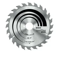 Disco de Serra Circular Widia Optiline 7.1/4X20X24D Bosch 2608640852