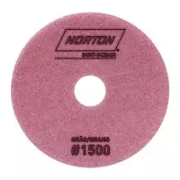 Disco Diamantado Flexivel Brilho Dagua Roxo para Polimento de Granito Marmore e Outros G1500-100MM Norton 70184607724
