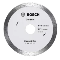 Disco Diamantado Liso Ceramic 4.3/8"-110MM Bosch 2608615231