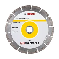 Disco Diamantado Segmentado Ecoline Universal para Esmerilhadeira Corte a Seco 7"-180MM Bosch 2608615030