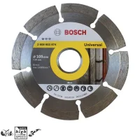 Disco Diamantado Segmentado Standard Universal Corte a Seco e Umido 4"-105MM Bosch 2608603674