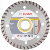 Disco Diamantado Turbo Universal Corte a Seco e Umido 4.3/8"-110MM Bosch 2608602713