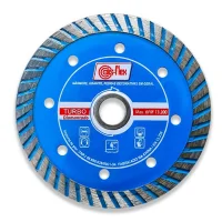 Disco Diamantado Turbo Corte Seco e Umido 4"-105MM Disflex 21020