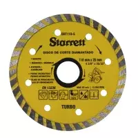 Disco Diamantado Turbo Corte Seco e Umido 4.3/8"-110MM Starrett DDT110-S
