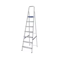 Escada de Aluminio de Abrir Domestica Capacidade 120KG 7 DEGRAUS-1,52M Mor 5105