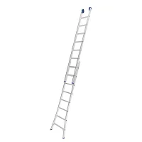 Escada de Aluminio Dupla Extensivel 2X8 Degraus 3 Em 1 Capacidade 150KG 2,42-4,21M Mor 5204