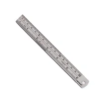 Escala de Aco Inox Graduada 150MM-6" Kingtools 600003