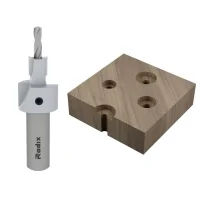 Escareador Reto 2z Haste 9,5mm Para Broca 3MM MD 8MM Radix 22B0830.04