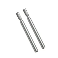 Escareador Paralelo Ponta Quadrada 2 Pecas Para Micro Retifica 1/8" Dremel 194