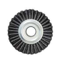 Escova de Aco Carbono Circular Para Frigorifico FIO 0,70MM 10X1.1/2" Inebras 00150