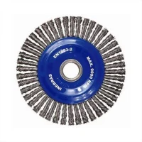 Escova de Aco Carbono Circular Trancada FIO 0,60MM 7X1/2X7/8" Inebras 06799