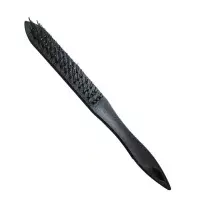 Escova de Aco Carbono Manual Cabo Plastico 16X3 FILEIRAS Thompson 1883