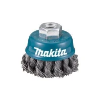 Escova de Aco Carbono Copo Trancada FIO 0,50 3"X14MM Makita D-24131