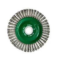 Escova de Aco Inox Circular Trancada FIO 0,60MM 6X1/2X7/8" Inebras 06798