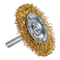 Escova de Aco Latonado Circular com Haste FIO 0,30MM 50X8MM Graff 5710007